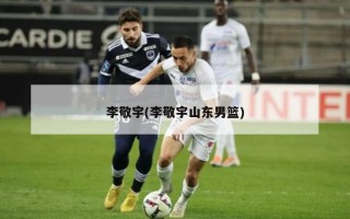李敬宇(李敬宇山东男篮)