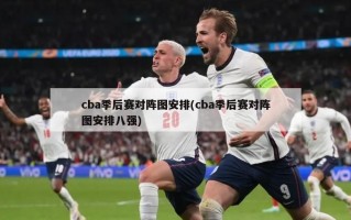 cba季后赛对阵图安排(cba季后赛对阵图安排八强)