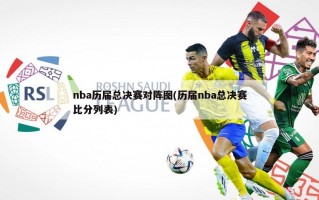 nba历届总决赛对阵图(历届nba总决赛比分列表)