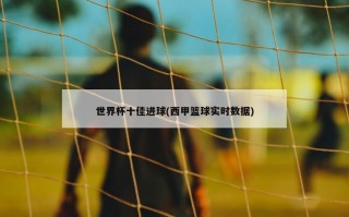 世界杯十佳进球(西甲篮球实时数据)