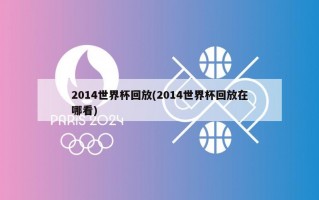 2014世界杯回放(2014世界杯回放在哪看)