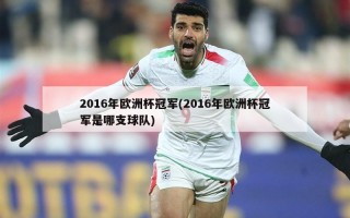 2016年***冠军(2016年***冠军是哪支球队)