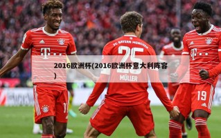 2016欧洲杯(2016欧洲杯意大利阵容)