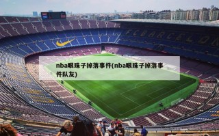 nba眼珠子掉落事件(nba眼珠子掉落事件队友)